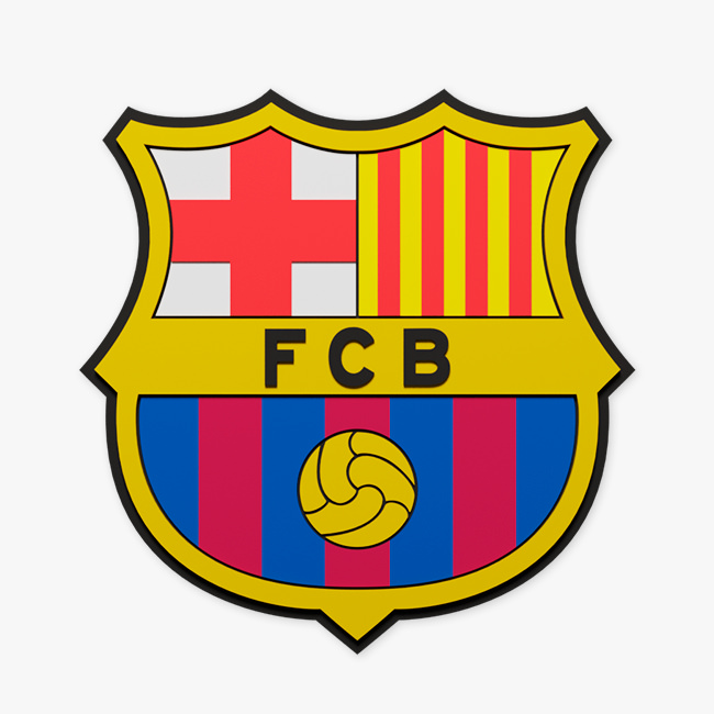 Эмблема испанского футбольного клуба Барселона