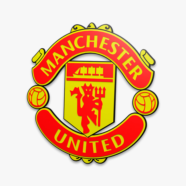 Объемная эмблема клуба Манчестер Юнайтед