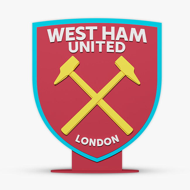Настольная клубная эмблема Вест Хэм Юнайтед